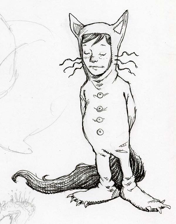 Where The Wild Things Are Sketch