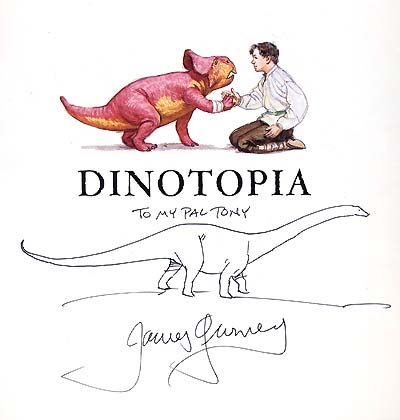 Dinotopia Inscription